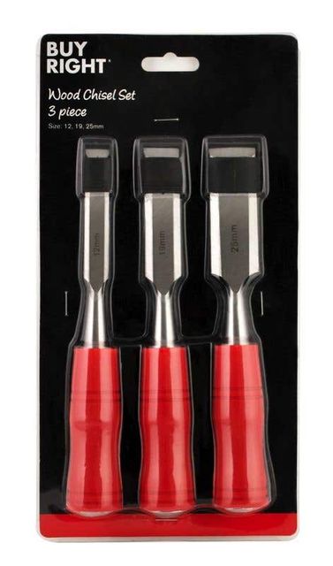 Buy Right® 3 Piece Chisel Wood Set