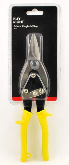 Buy Right® 250mm Aviation Straight Snips