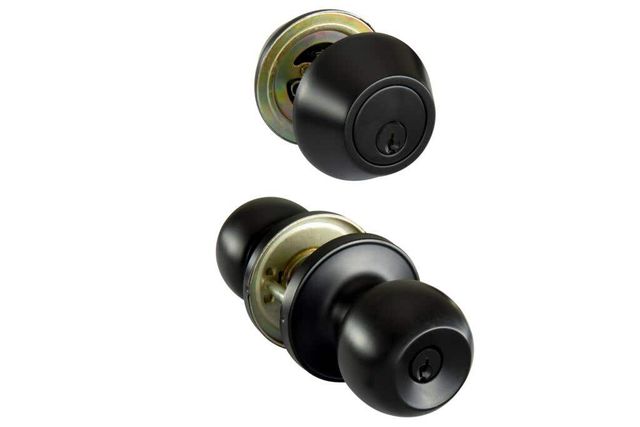 Buy Right Entry Handle Knob Combo Black