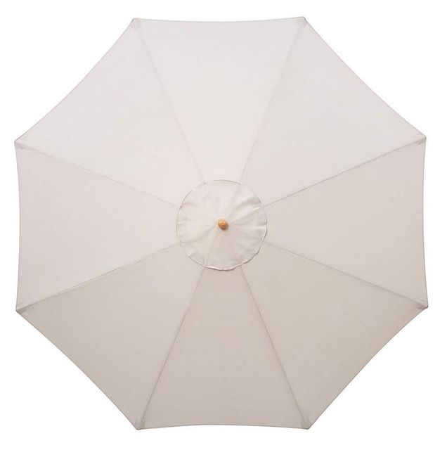 Timber Market Umbrella Taupe 2.95m