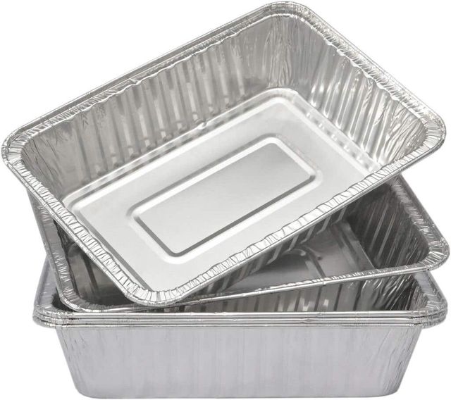Grillman Aluminum BBQ Tray Small - 5 Pack