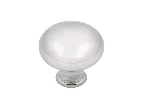 Prestige Round Knob Polished Chrome 32mm