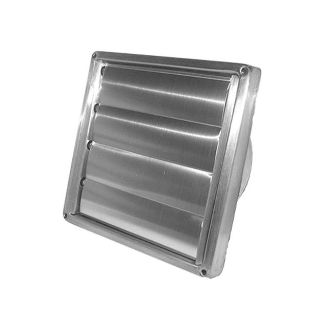 Deflecto Kensington Gravity Stainless Steel Wall Vent 150mm