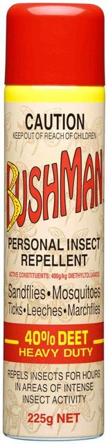 Bushman Ultra Repellent Aerosol 225g