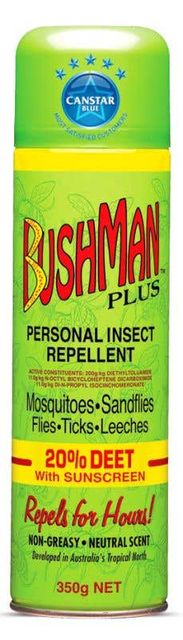 Bushman Plus Personal Insect Repellent 350g