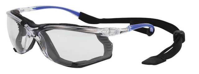 Safety Specs with Strap Clear