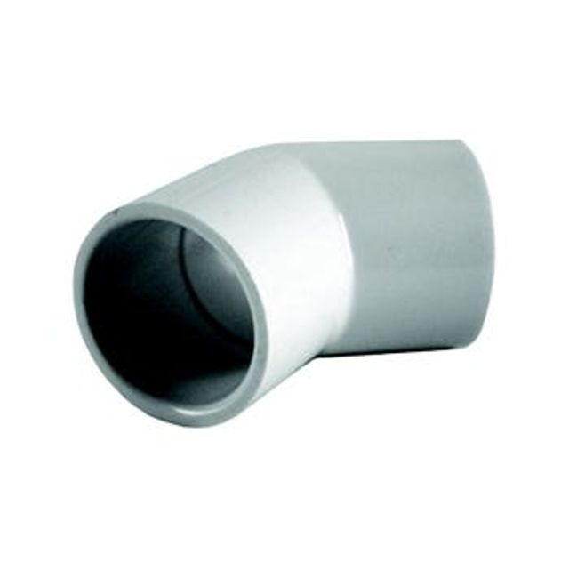 Holman PVC Pressure Elbow 15mm 45 Deg