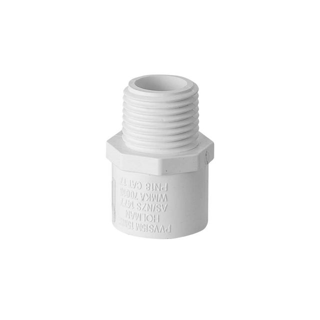 Holman PVC Pressure Socket Valve Cat 17 15mm x 1/2"