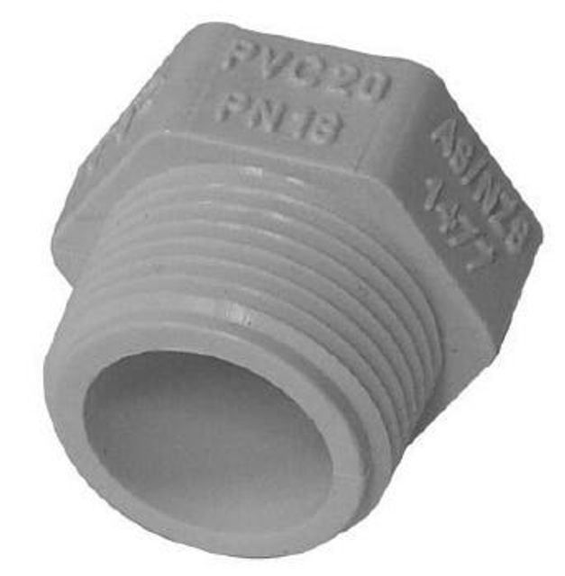 Holman PVC Pressure Screwed Plug 20mm