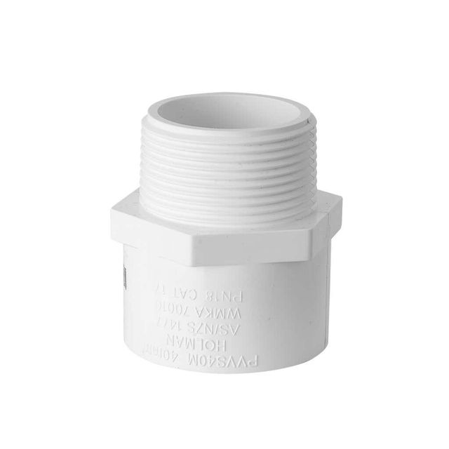 Holman PVC Pressure Socket Valve 40mm x 1 1/2"