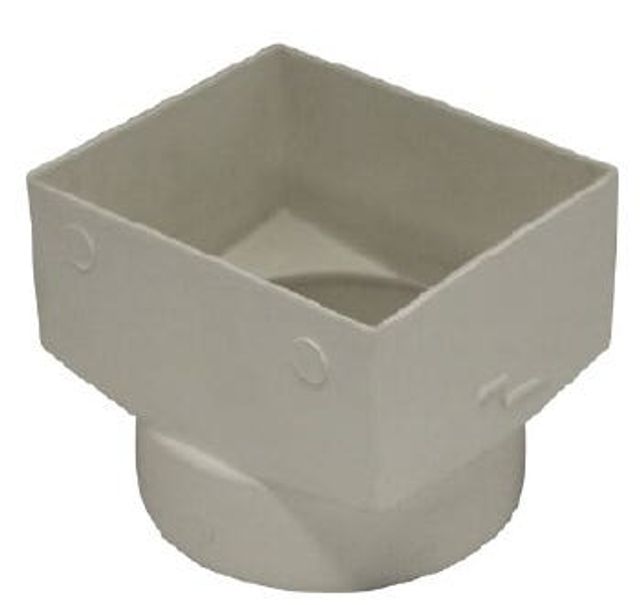 Holman PVC Stormwater Adaptor Downpipe 100 x 80 x 90mm