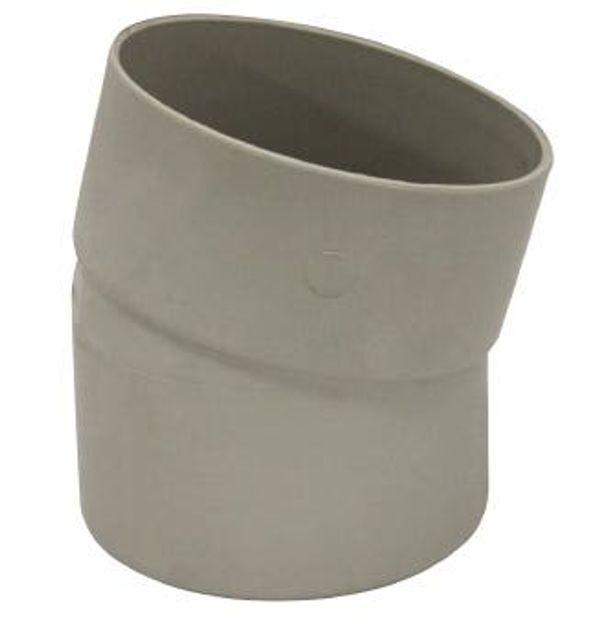 Holman PVC DWV Bend M&F Plain 100mm 15 Deg
