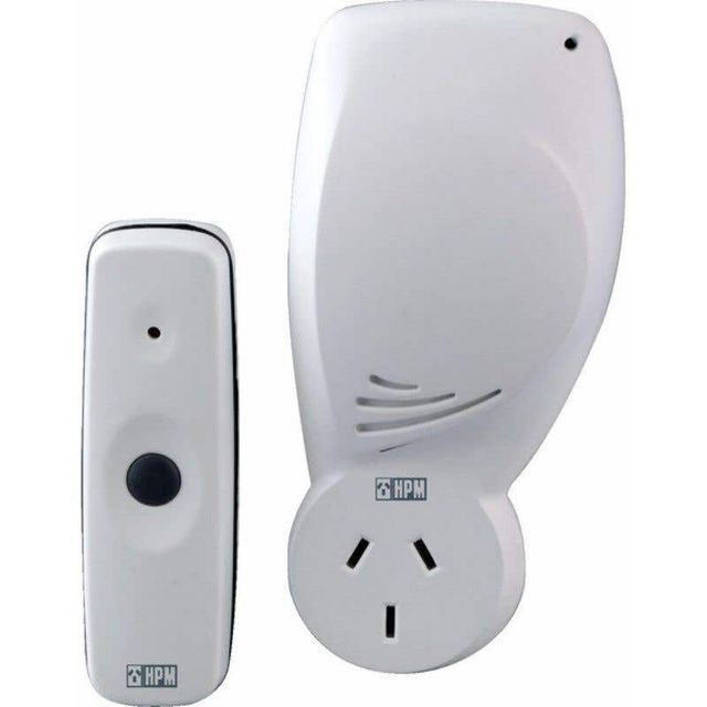 HPM Wireless Piggyback Socket Door Chime