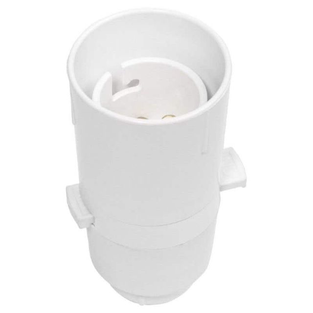 HPM Switched Lampholder, 250V Ac 3A, 1/2 Inch Brass Thread