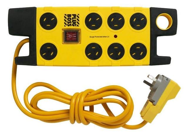 Hpm Powerboard - 8 Outlet with Surge Protection