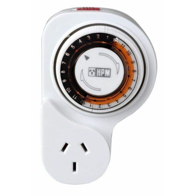 HPM 24hr Analog Timer With Offset Double Pole