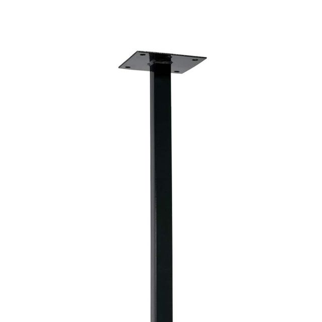 Sandleford Economy Letterbox Post Black 25 x 25 x 1100mm