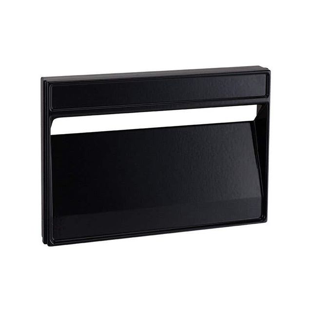 Sandleford Lazio Rear Opening Letterbox Black
