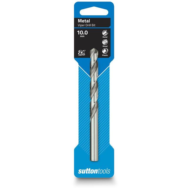 Sutton 10.0 X 133mm Hss-Bright Jobber Drill Bit - Viper