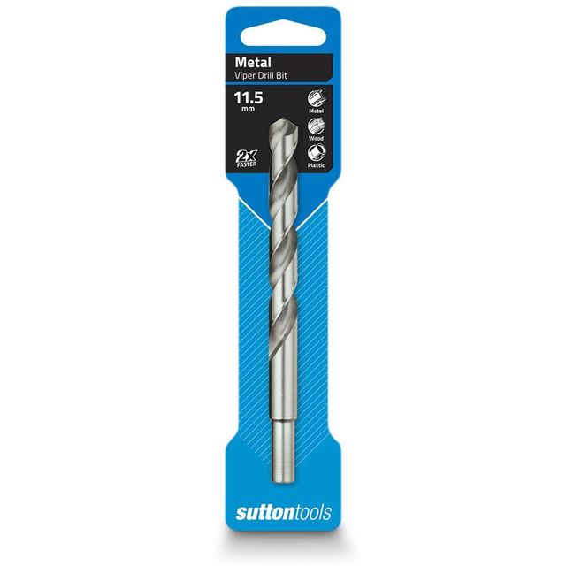Sutton 11.5 X 142mm Hss-Bright Jobber Drill Bit - Viper