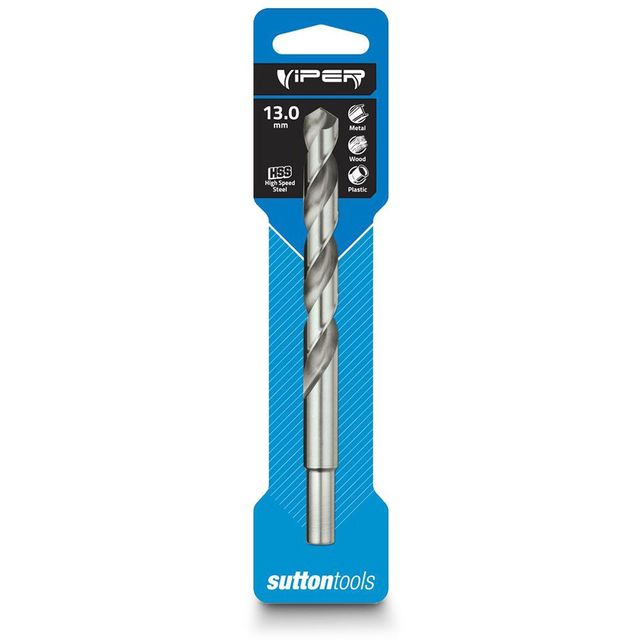 Sutton 13.0 X 151mm Hss-Bright Jobber Drill Bit - Viper