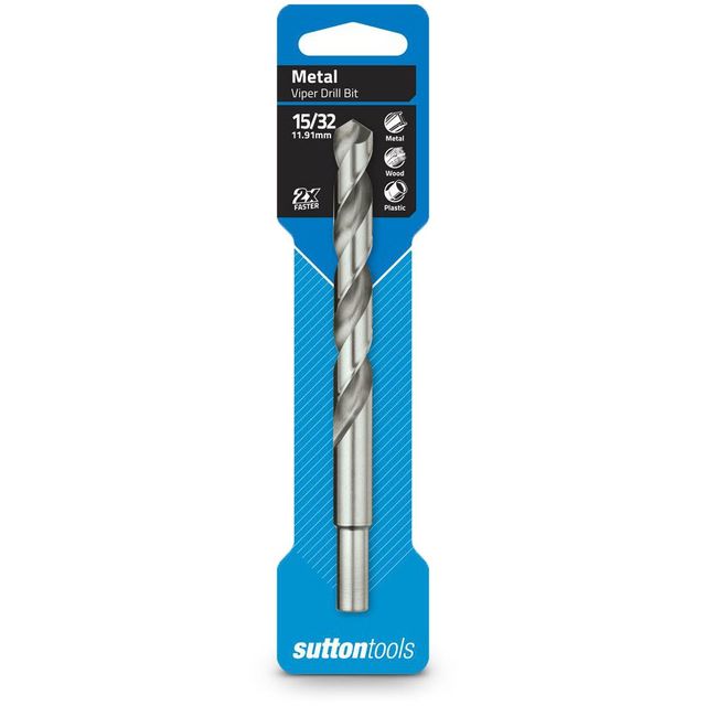 Sutton 15/32Inch X 146mm Hss-Bright Jobber Drill Bit - Viper