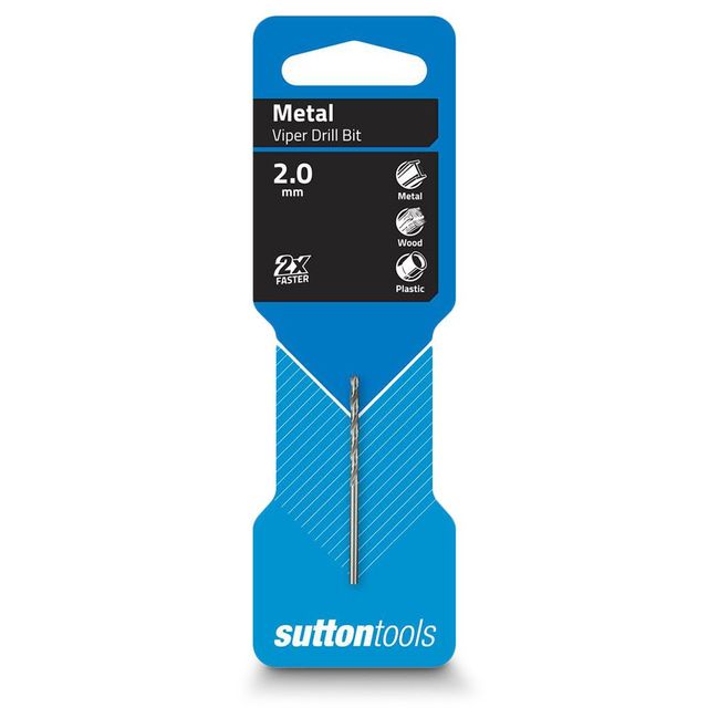 Sutton 2.0 X 49mm Hss-Bright Jobber Drill Bit - Viper