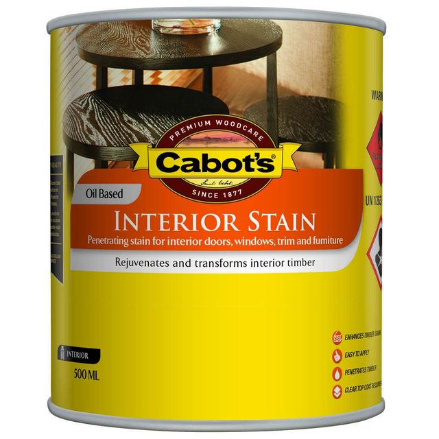 Cabot's Interior Stain Oil Based Walnut 250ml