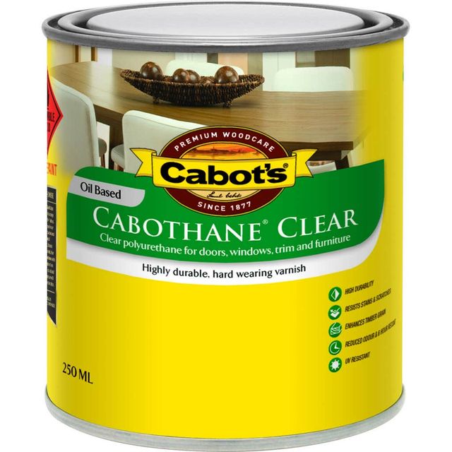 Cabot's Cabothane Clear Oil Based Gloss 250ml