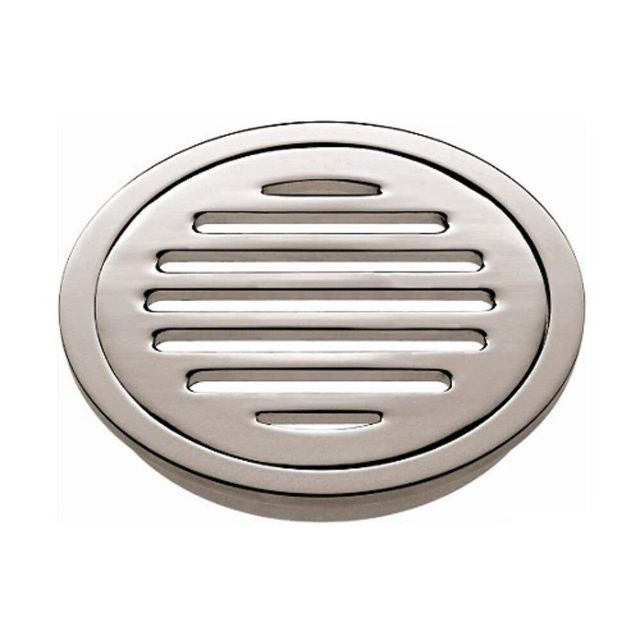 Mildon Round Grate Chrome 100mm