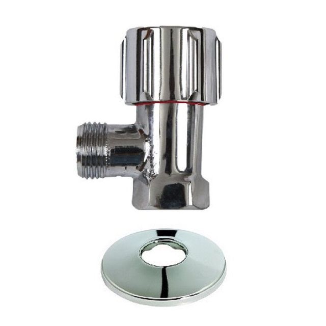 Mildon Mini Cistern Cock 1/2" (15mm) Chrome