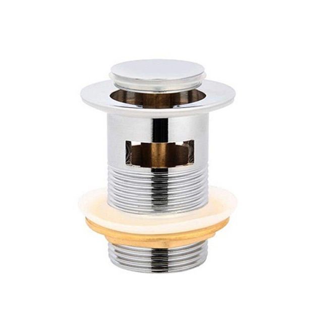 Mildon Pop Up Waste 40x70mm With Overflow Chrome