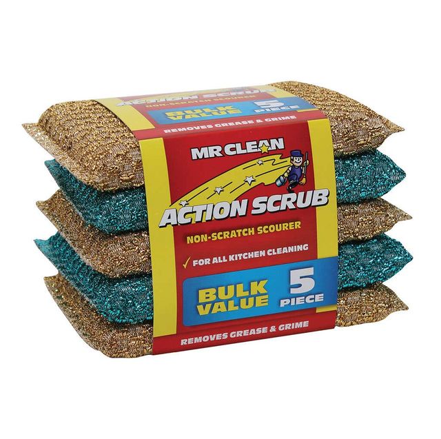 Mr Clean Action Scrub - 5 Pack