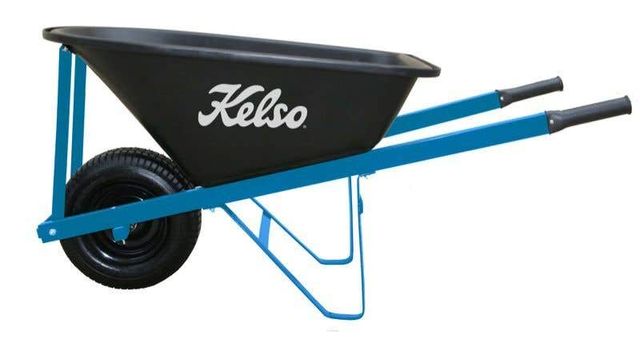 Kelso Trade Poly Tray Wheelbarrow 100L