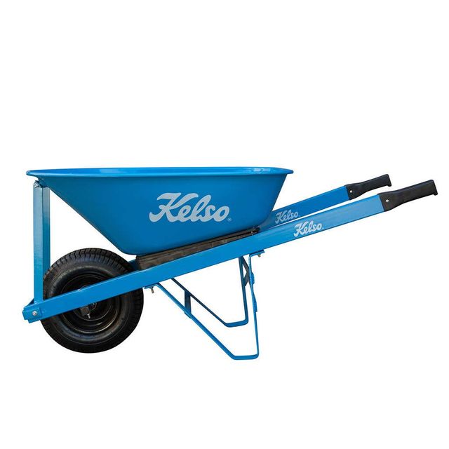 Kelso Tradesman Tray Wheelbarrow Steel 100L