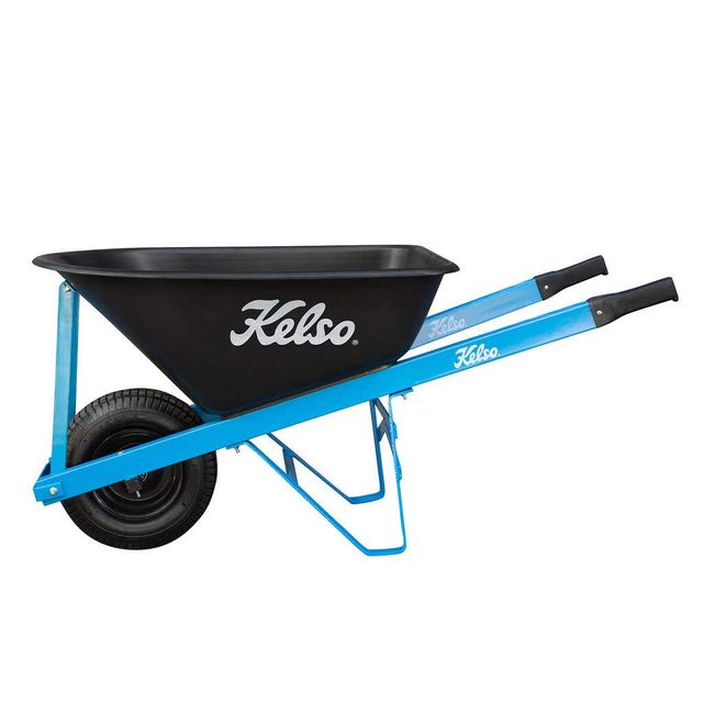 Kelso Tradesman Poly Tray Wheelbarrow 100L 6.5"