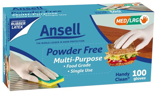Ansell Handy Disposable Gloves - 100 Pack