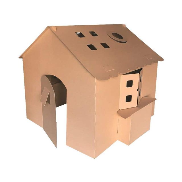 Cardboard Cubby House