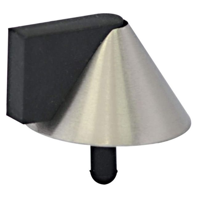 Trio Neur Cushion Doorstop Satin Chrome 25mm
