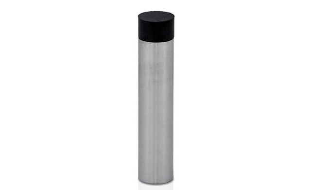 Trio Hart Doorstop Satin Chrome 80mm