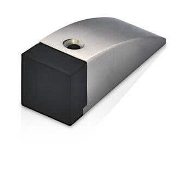 Trio Desar Cushioned Doorstop Chrome Plated 76mm