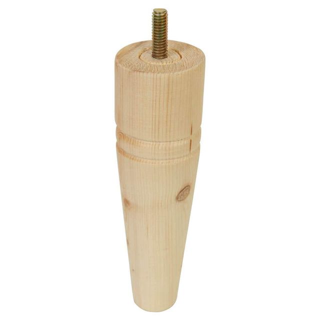 Trio Ezyas Round Tapered Detail Leg Wood 150mm