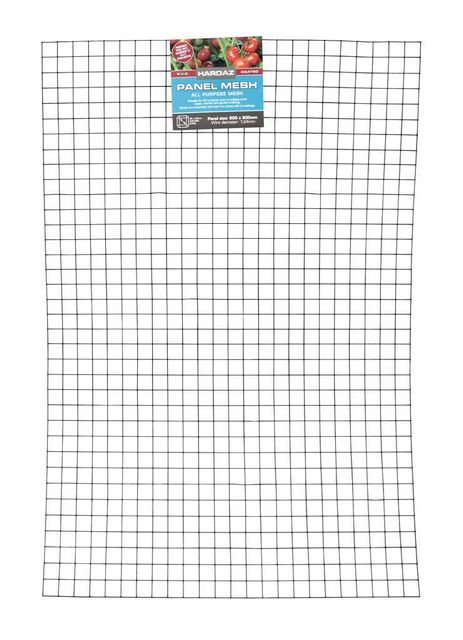 Trio Hardaz Panel Mesh Black 600 x 1.24 x 900mm