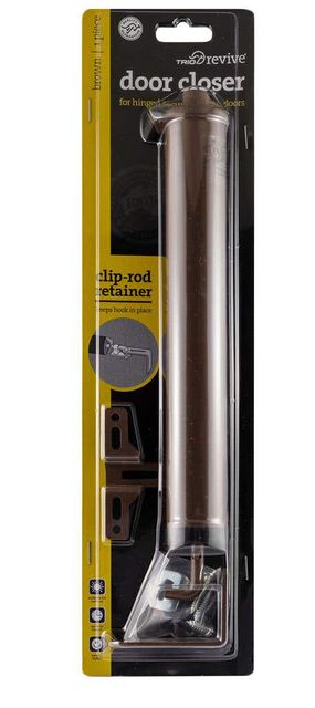 Trio Screen Door Closer Brown