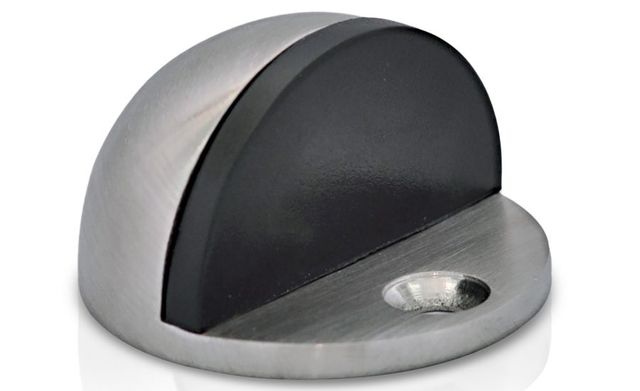Trio Door Stop - Half Moon Black - 1 Pack