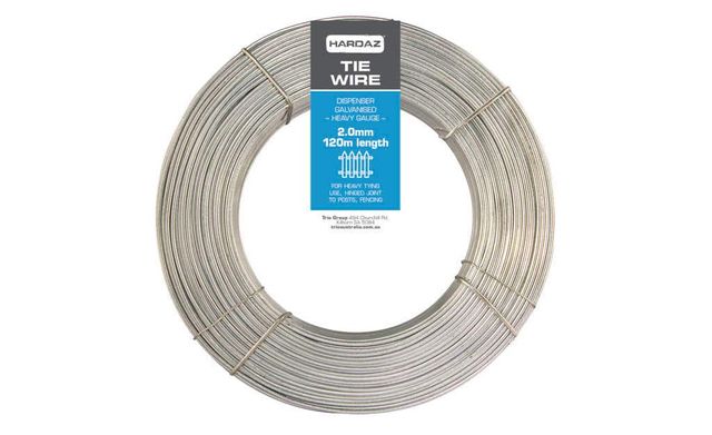Trio Hardaz Tie Wire Dispenser Pack Galvanised 2.00mm x 20m