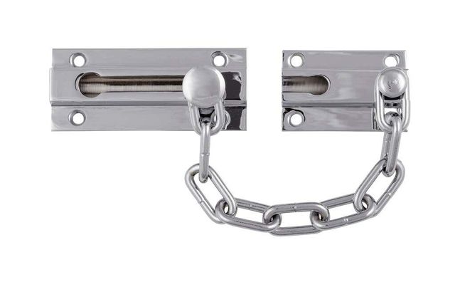 Trio Security Door Chain Satin Chrome