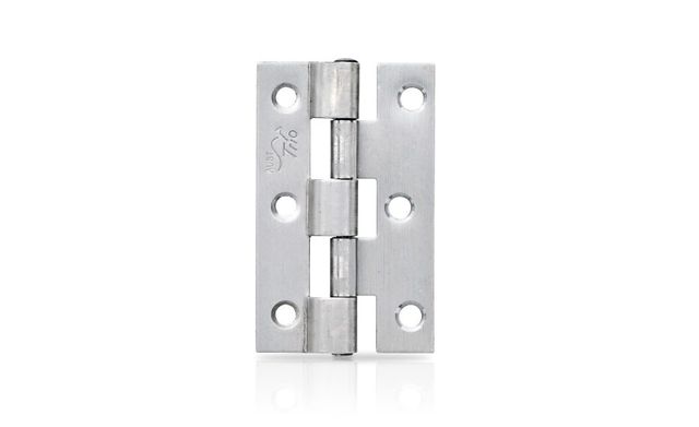 Trio Screen Hinge Door 75x46x1.6 FP Satin Stainless Steel (SSS) - 2 Pack