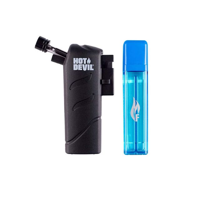 Hot Devil Micro Gas Torch with Bonus Gas Refill