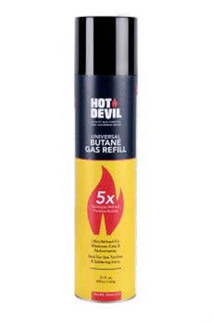 Hot Devil Purified Butane Gas 5x